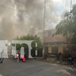 Foto: Incendio en el barrio Campo Bruce /TN8