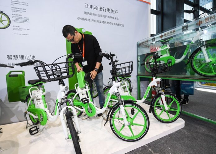 Foto:China fomenta uso de sistema de navegación BeiDou en bicicletas eléctrica/Cortesía