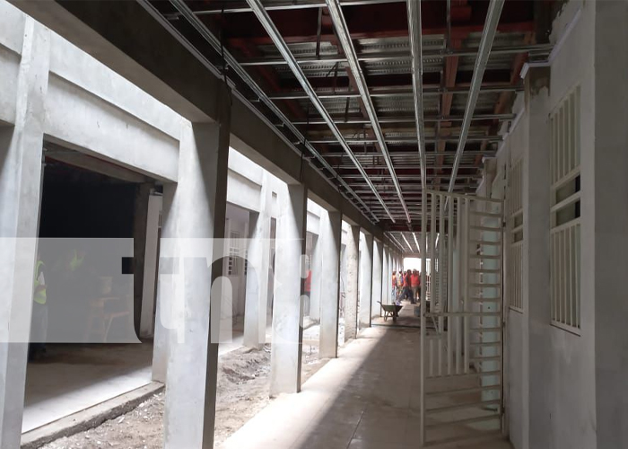 Foto: 82% de avance en la construcción de nuevo centro de estudio en Chinandega / TN8