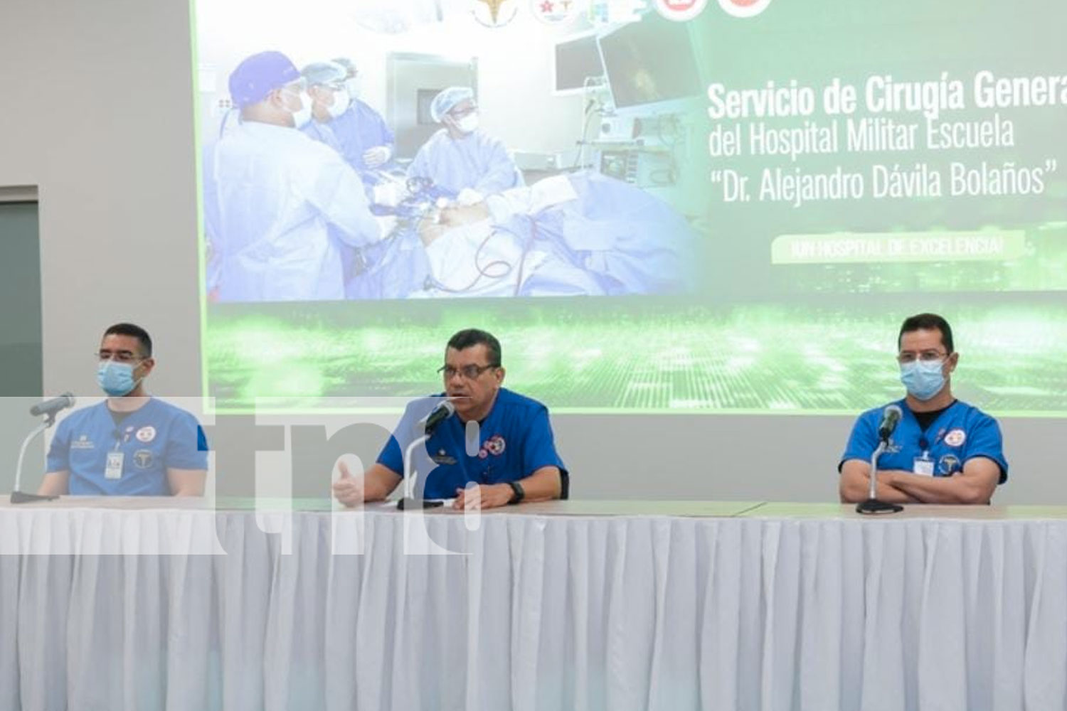 Hospital Militar "Dr. Alejandro Dávila Bolaños" con servicio de cirugía general de alto nivel
