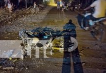 Choque entre motocicletas deja cuatro heridos en Isla de Ometepe