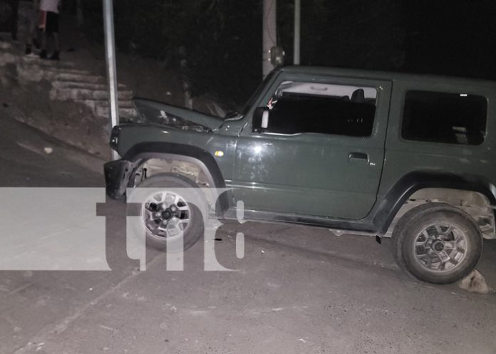 Foto: Conductor en estado de ebriedad causa accidente y se da a la fuga en Matagalpa/TN8