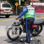 Foto: Motos ocupadas por conductores ebrios en Nicaragua / TN8