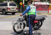 Foto: Motos ocupadas por conductores ebrios en Nicaragua / TN8