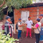Familias en Chinandega participan en el Censo Poblacional y de Viviendas