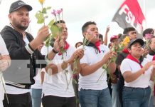 Juventud Sandinista 19 de Julio se reunieron en la Loma de Tiscapa