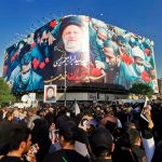 Foto: Irán despide a su presidente /cortesía