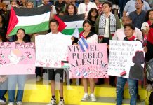 Foto: UNAN Managua condenan los ataques a Palestina /cortesía