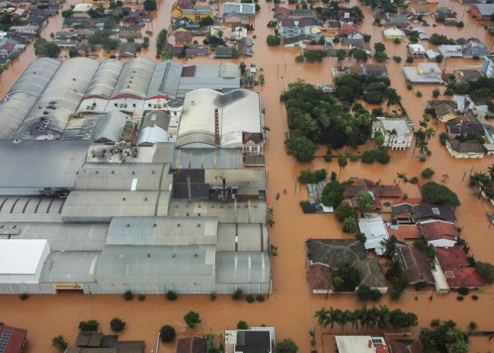 Foto: Desastre natural en Brasil /cortesía