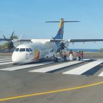 Foto:Avión pierde el tren de aterrizaje delantero en Colombia/Cortesía