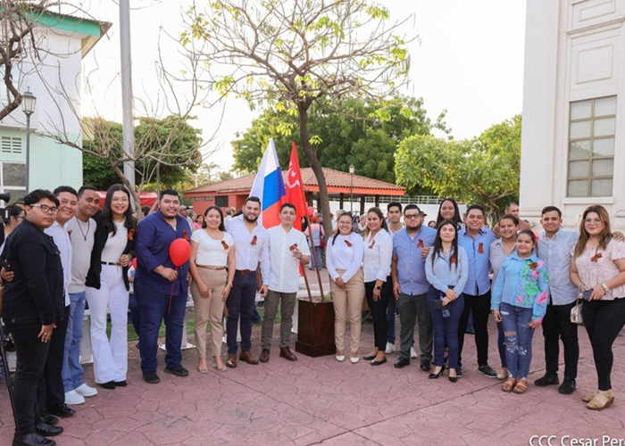 Foto:Nicaragua celebra el 79 Aniversario del Día de la Victoria de Rusia/Cortesía