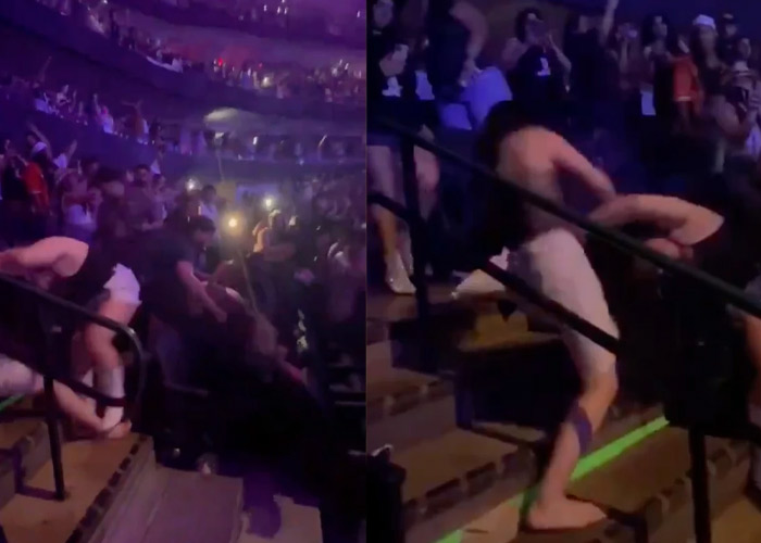 Violenta pelea entre mujeres en concierto de Bad Bunny