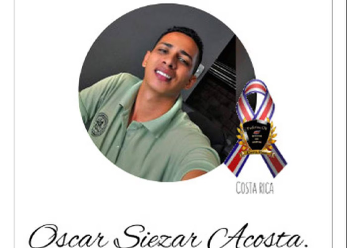 Joven de Costa Rica muere mientras cumplía su sueño