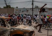 Foto: Haití pide ayuda /cortesía