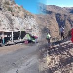13 personas mueren en caída de autobús en Perú