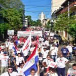 Foto: Protestas intensas en Paraguay /cortesía