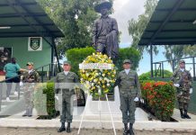 Ejército de Nicaragua ejecuta un acto conmemorativo