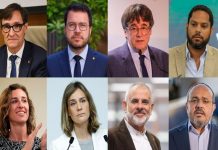Foto:Principales candidatos a asumir el gobierno en Cataluña/Cortesía