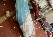 Hombre irrumpe en iglesia de México y causa destrozos 