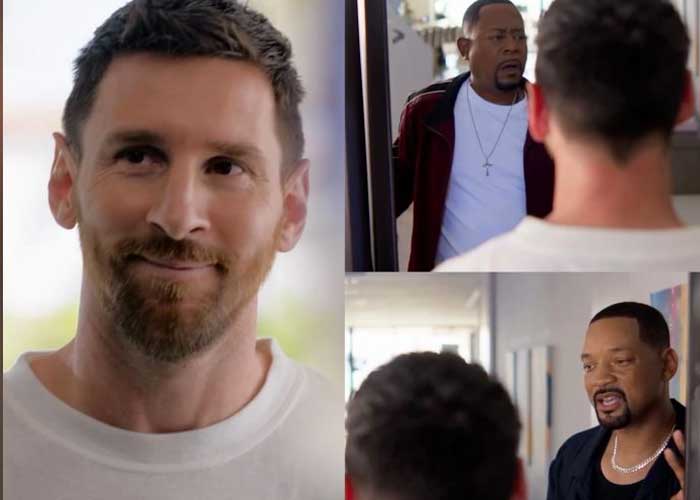 Foto: ¿Leo Messi actor? El astro apareció en el tráiler de "Bad Boys 4" junto a Will Smith / Cortesía
