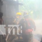 Foto:Incendio arrasa con una vivienda en Estelí/TN8
