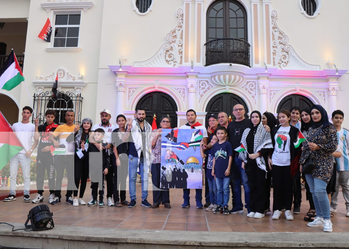 Foto: ¡Celebración colorida en Nicaragua! Día de la Dignidad Nacional en solidaridad con Palestina/TN8