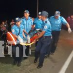 Foto: Accidente en Boaco: Conductor hospitalizado tras perder el control de su motocicleta/TN8