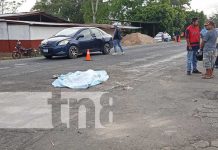 Foto: Mortal accidente de tránsito en Niquinohomo, Masaya / TN8