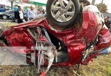 Foto: Trágico accidente en Carretera Norte, Managua