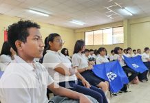 Foto: Conversación sobre la Dignidad Nacional en colegios de Managua / TN8