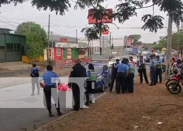 Foto: Trágico accidente en las cercanías del Mercado El Mayoreo, Managua / TN8