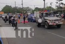 Foto: Trágico accidente en las cercanías del Mercado El Mayoreo, Managua / TN8
