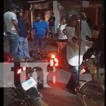 Foto: Choque de motociclista en Rivas / TN8