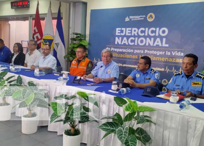 Foto: SINAPRED anuncia 2do ejercicio de protección a la vida de 2024 / TN8