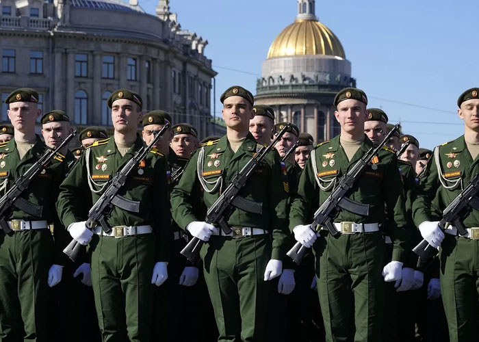 Foto: Desfile militar en Rusia por los 79 años de la Derrota a la Alemania Nazi