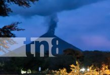 Autoridades confirman desgasificación natural del Volcán Concepción en Ometepe