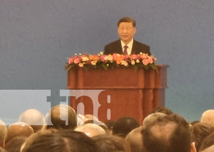 Foto: Conferencia de China con el presidente Xi Jinping / TN8