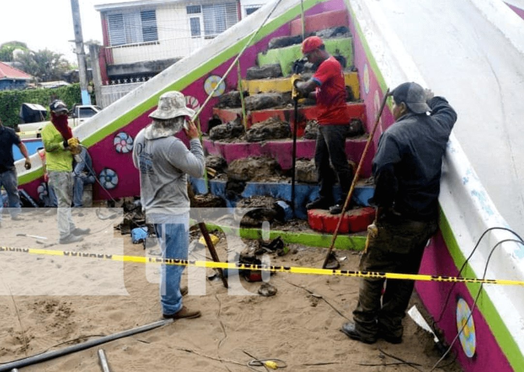Foto: Anuncian remodelación del Parque Central de San Marcos / TN8
