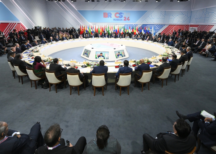 Foto: Putin en la cumbre de los BRICS /cortesía