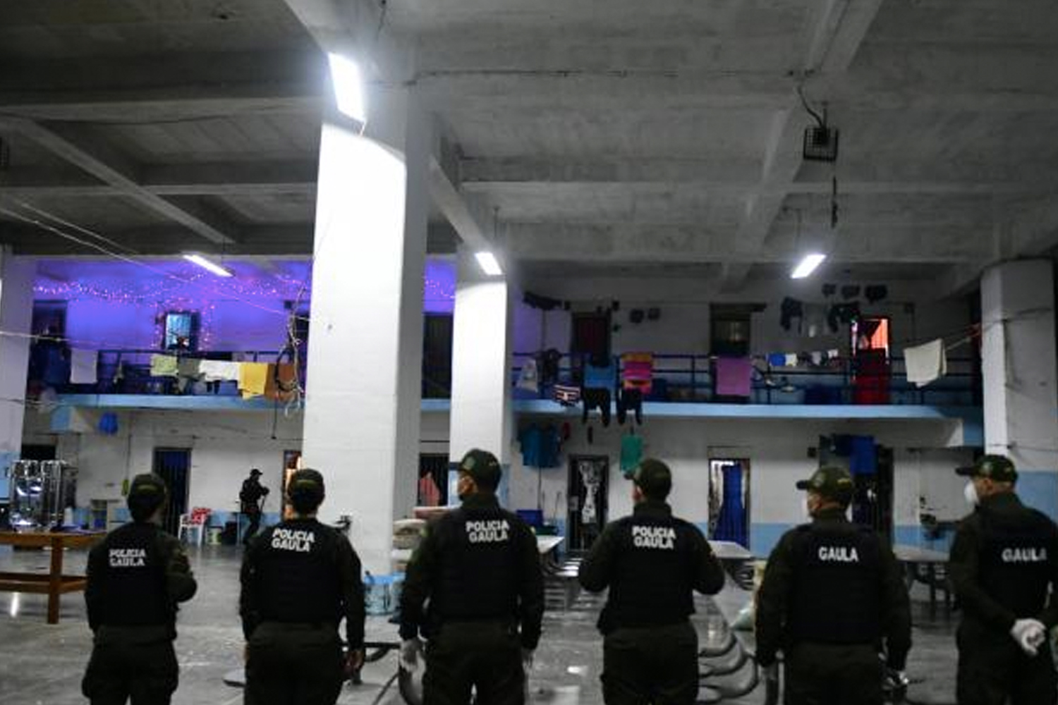 Foto: Megaoperativo policial contra grupos criminales en Ecuador /Cortesía