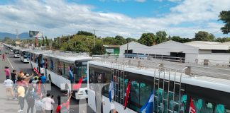 Foto: Nuevas unidades de autobuses provenientes de la República Popular China/Cortesía