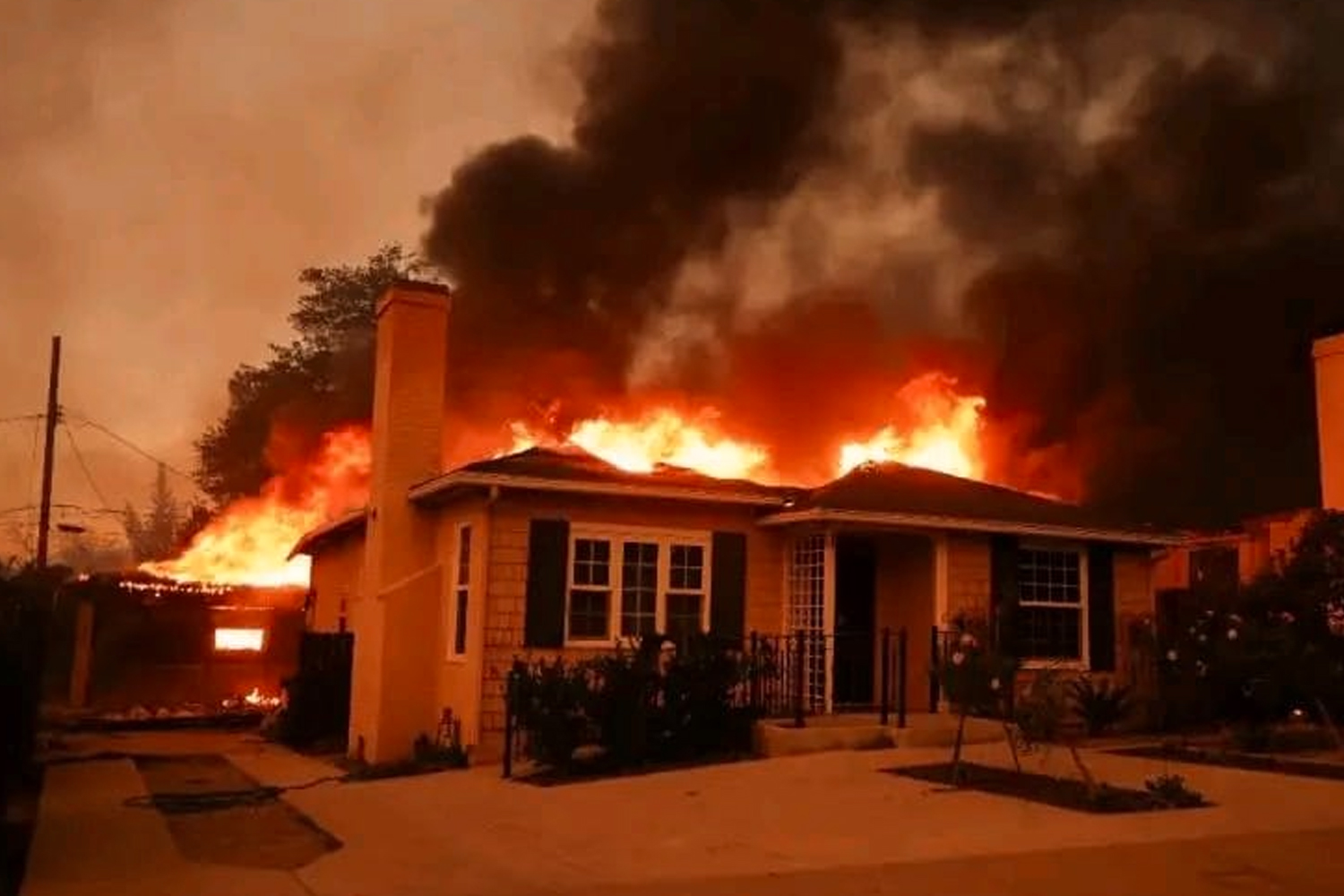 Foto:¡Emergencia en Los Ángeles! Un incendio forestal amenaza las colinas de Hollywood, obligando a evacuaciones en la zona. /Cortesía