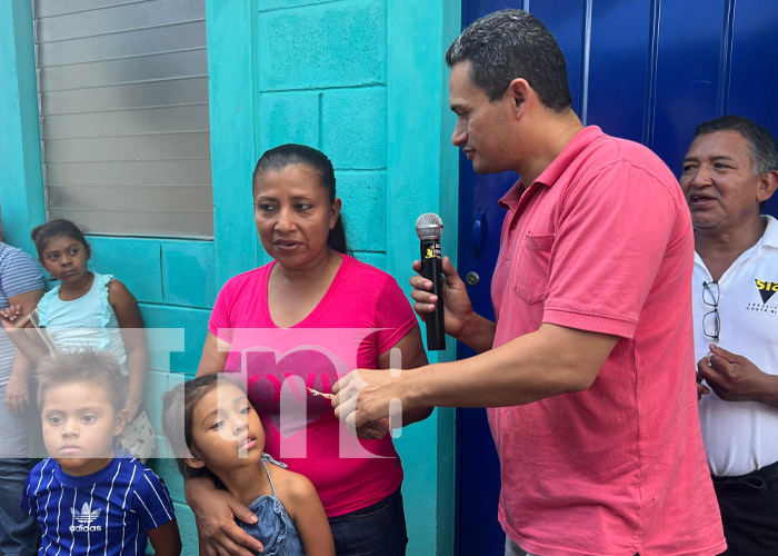 Foto: Familias de Juigalpa con nuevas viviendas / TN8