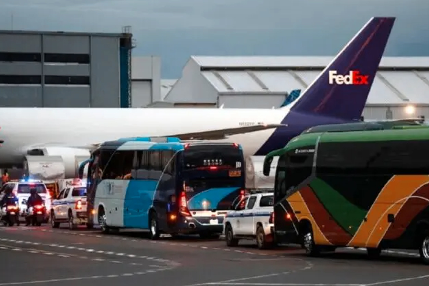 Foto: Costa Rica recibe a 135 migrantes deportados desde EE.UU. UU./Cortesía