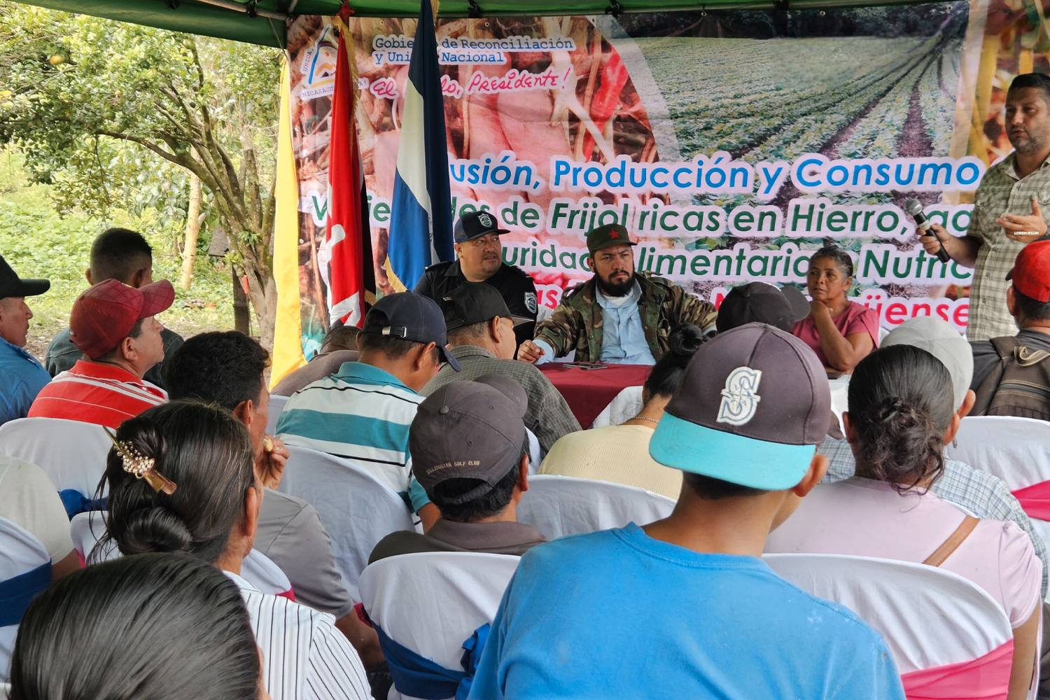 Foto: INTA llevó a cabo una exitosa presentación en la comunidad Santa Lucía/Cortesía