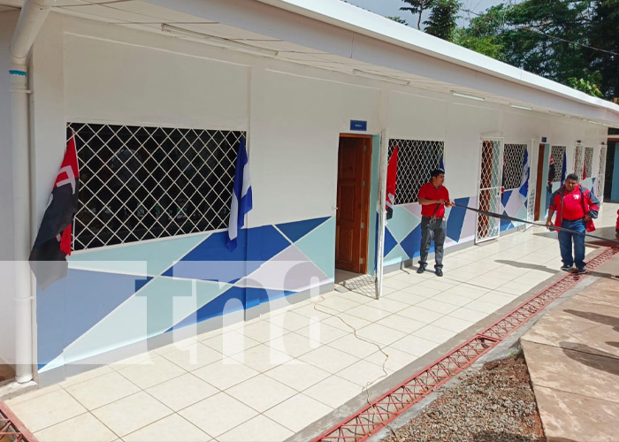 Foto: Mejoras en delegación municipal del MINED en San Juan de Río Coco / TN8