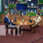 Foto: Wálmaro Gutiérrez en Estudio TN8 sobre tema de la Ley del Sistema Bancario en Nicaragua / TN8