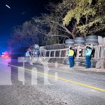 Foto: Sobrevive a aparatoso accidente en Santo Tomás - Juigalpa /TN8