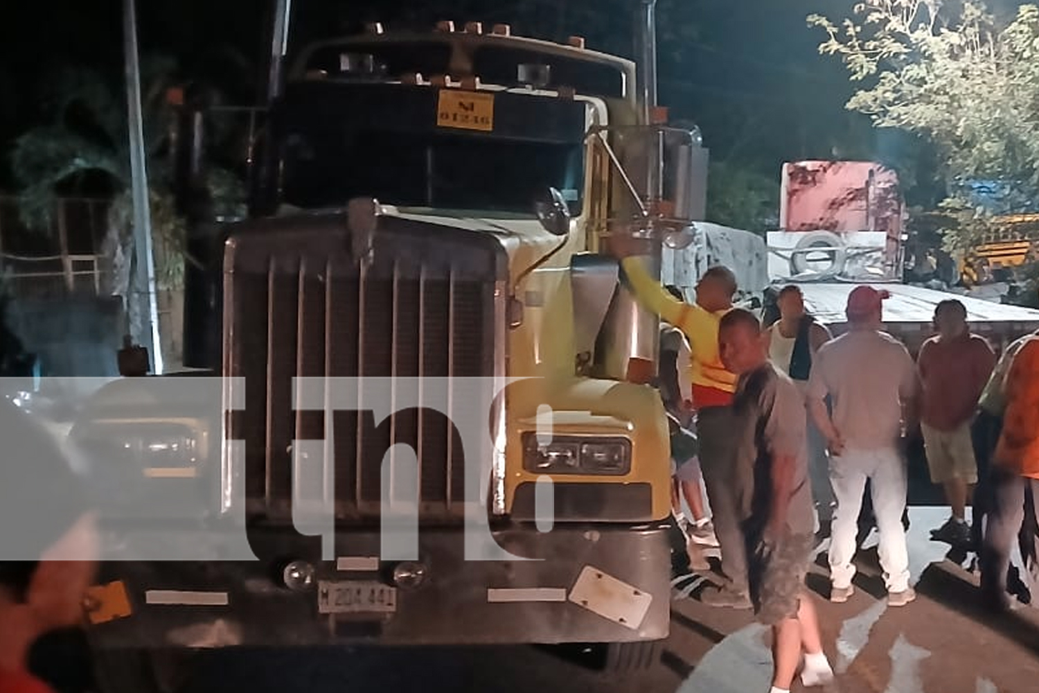 Foto: Fuerte choque de arrastras en Boaco/TN8