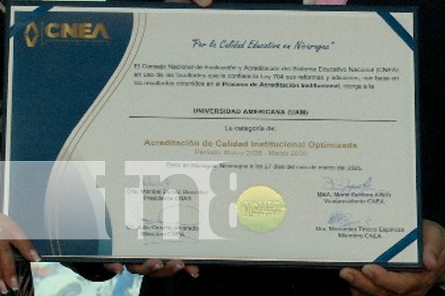 Foto: UAM recibe acreditación internacional/TN8